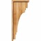 Ekena Millwork Pescadero Rough Sawn Corbel w/Backplate, Western Red Cedar, 6"W x 12"D x 28"H COR06X12X28PEC01RWR - alternate 4